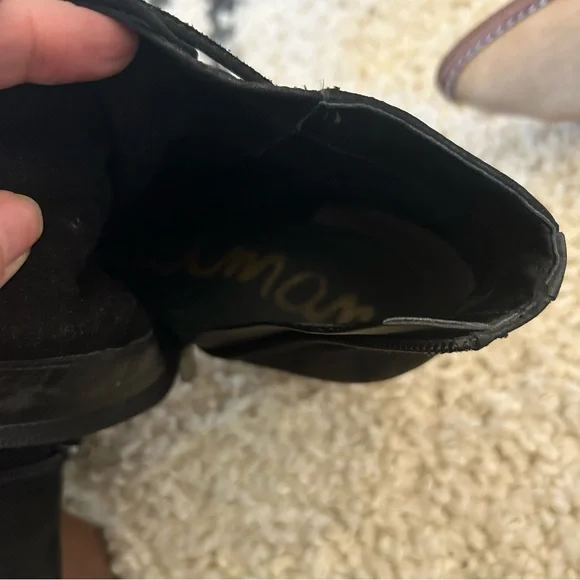 Sam Edelman Millard Lace Up Booties - Picture 8 of 8